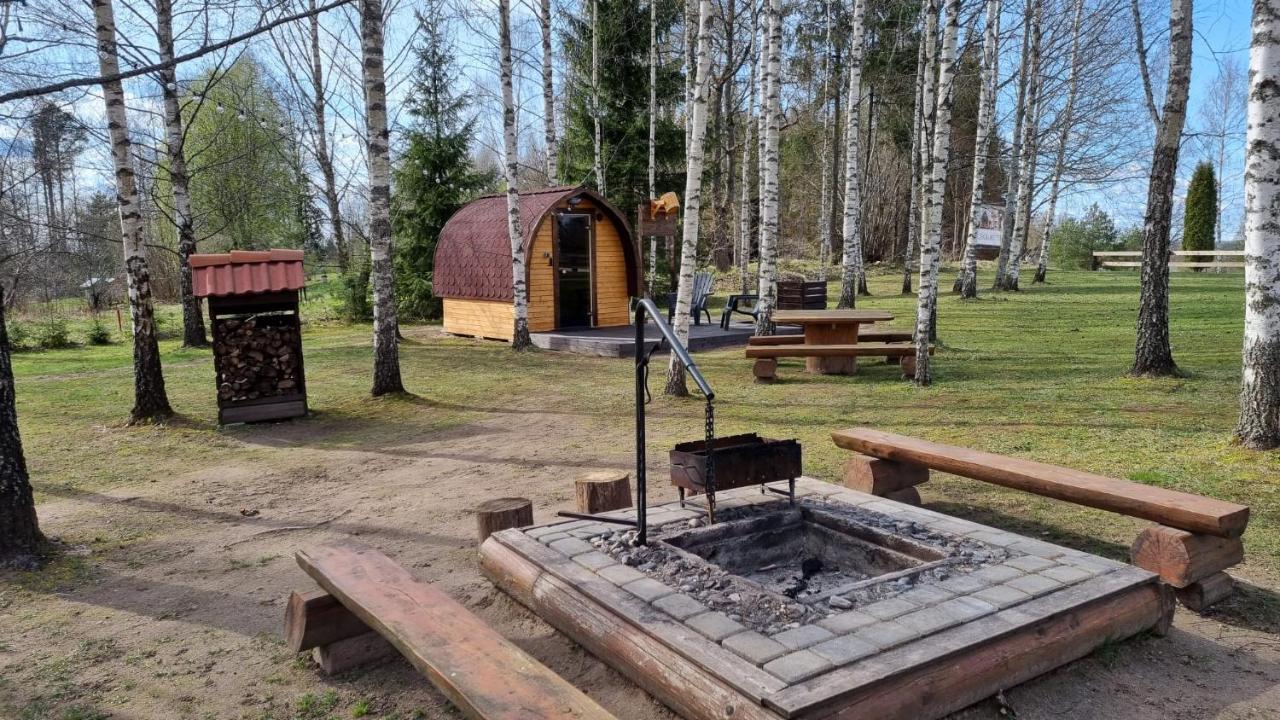 Camping Oskalns Cēsis Esterno foto