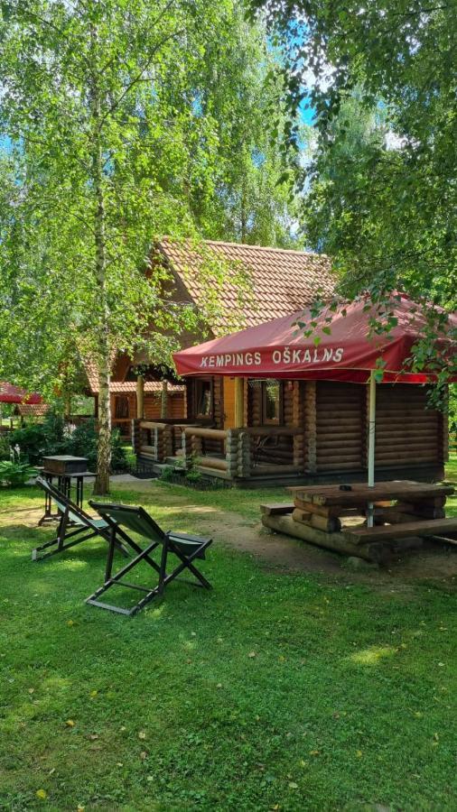 Camping Oskalns Cēsis Esterno foto