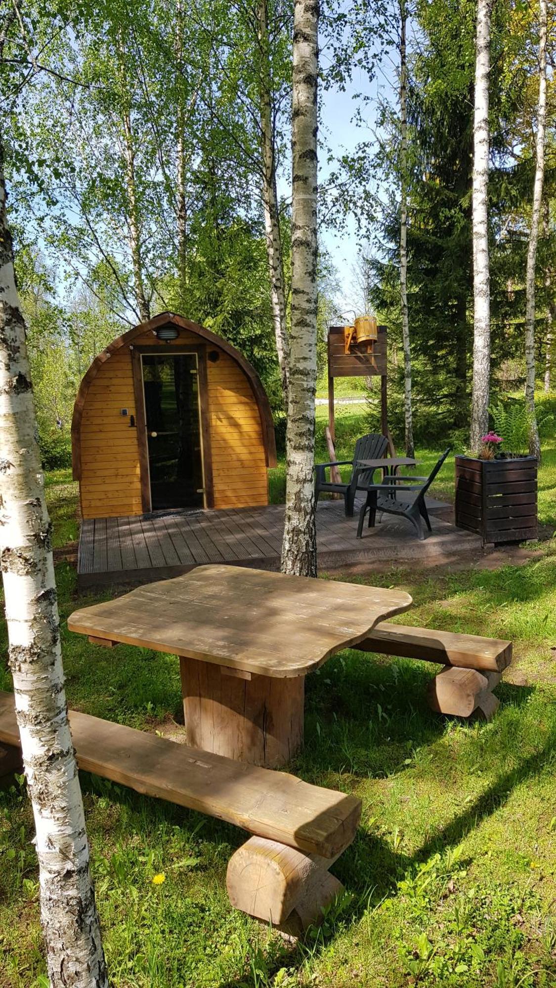 Camping Oskalns Cēsis Esterno foto